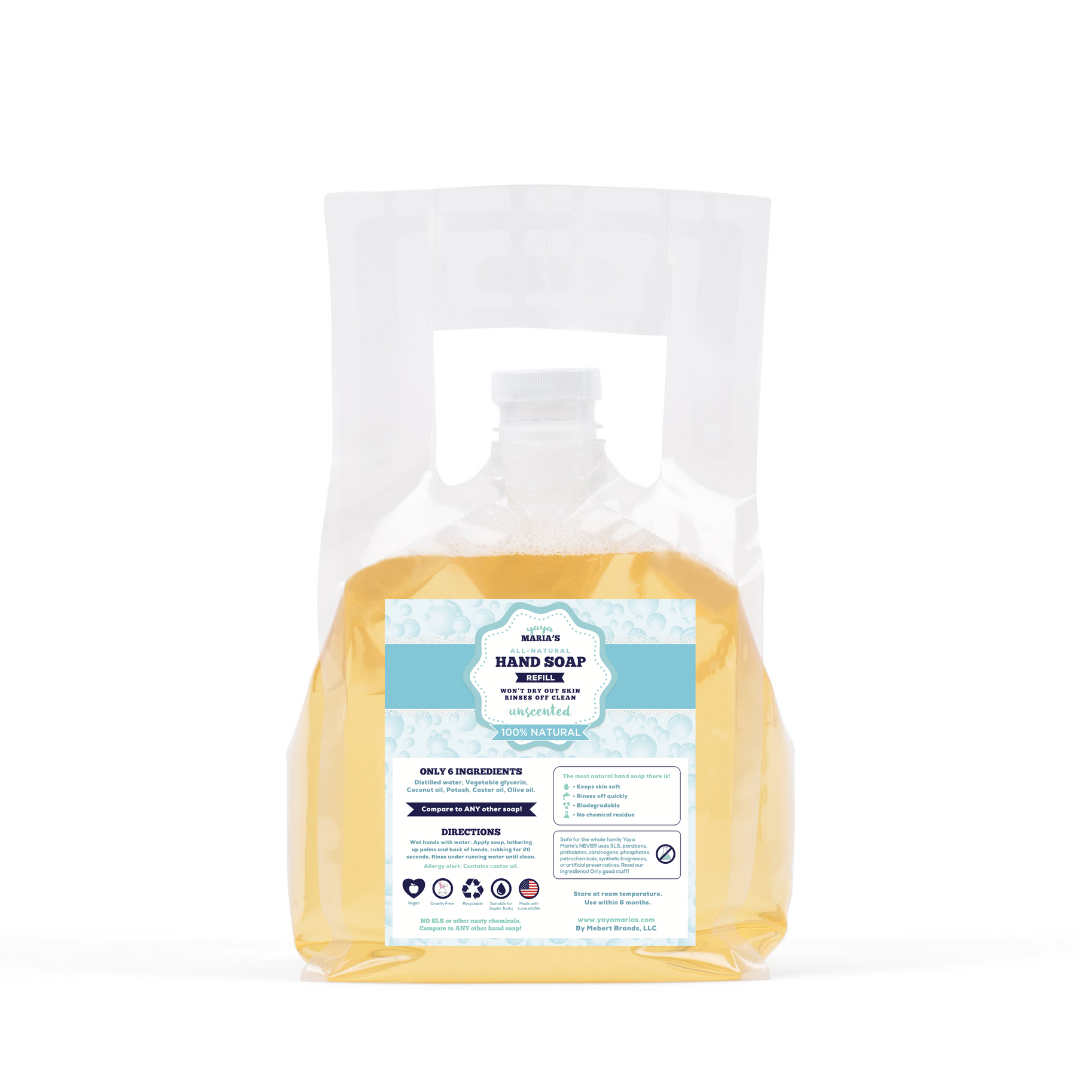 Zero-waste Natural Hand Soap Refill (1 gal) Free shipping & free return